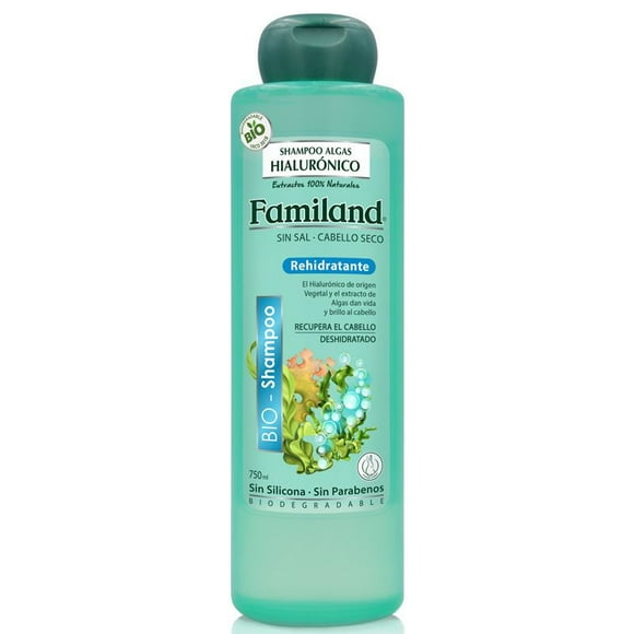 Shampoo Familand Hialuronico Algas, 750 ml