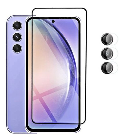 Fl Tech - Lamina De Vidrio Templado Para Galaxy A55 5G + Camara
