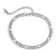 thumbnail image 3 of Pulsera Tobillera Acero Quirúrgico Mujer Hombre Moda 2022, 3 of 3