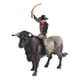 thumbnail image 3 of Figuras De Toro De PVC Con Jinete, Modelo De Decoración De Recuerdo De Fiesta Para Niños, 3 of 3