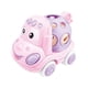 thumbnail image 1 of Vehículo Con Motor De Fricción Para Niños, Sonajero Suave Y Camión Rodante Para Niños, Niñas, Color Rosa, 1 of 3