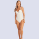 thumbnail image 3 of Traje De Baño Blanco Copas Control De Abdomen Chamela, 3 of 6