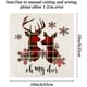 thumbnail image 2 of Fundas de almohada navideñas de 18 x 18 pulgadas, almohadas decorativas navideñas, funda de almohada de estilo rústico escocés, funda de cojín de lino y algodón para decoración del hogar, juego de 4, 2 of 7
