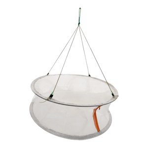 Ioensy - Red De Pesca Plegable, Jaula De Fundición Manual Para Langosta, Camarón, Pececillo, 4 Agujeros