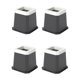 thumbnail image 1 of Elevadores De Muebles Elevadores De Cama Antideslizantes Para Sofá Cama Mesa Trapezoide Negro, 1 of 5