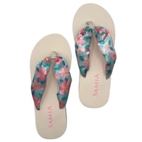 Samia - Sandalias Mujer Estampado Flores 38