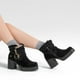 thumbnail image 2 of Botin Casual Mujer Taco Grueso Con Felpa Comodo Weide CZY608, 2 of 9