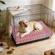 thumbnail image 5 of Colchoneta para jaula de perro Mora Pets 89x58 cm suave reversible rosa, 5 of 6