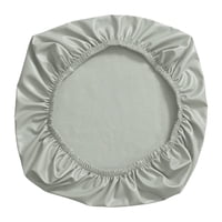 Bothyi - Funda Para Silla De Oficina Dividida, A Prueba De Polvo, Impermeable, Giratoria, Protector De Silla, Funda De Asiento Gris