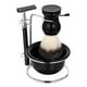 thumbnail image 1 of Set De Barba Clasico Hisopo + Rastrillo + Base Con Pocillo, 1 of 7