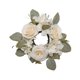 thumbnail image 3 of Corona De Rosas Con Forma De Vela, Aro Para Puerta Y Ventana, San Valentín, Color Blanco, 3 of 5