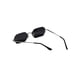 thumbnail image 2 of POLASUP GAFAS LENTES DE SOL gafas de sol retro de metal con montura hexagonal MINI para hombre, 2 of 3