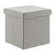 thumbnail image 1 of Puff Baul Almacenamiento 38x38x38 Cm Gris, 1 of 3