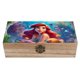 thumbnail image 1 of La Sirenita, Princesa Ariel Caja Organizadora de Madera Rústica - Caja Decorativa Multifuncional para Escritorio, Hogar, Oficina, Joyas y Manualidades, 1 of 6