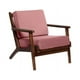 thumbnail image 3 of Sitial Neuss Tela Velvet Palo Rosa, 3 of 4