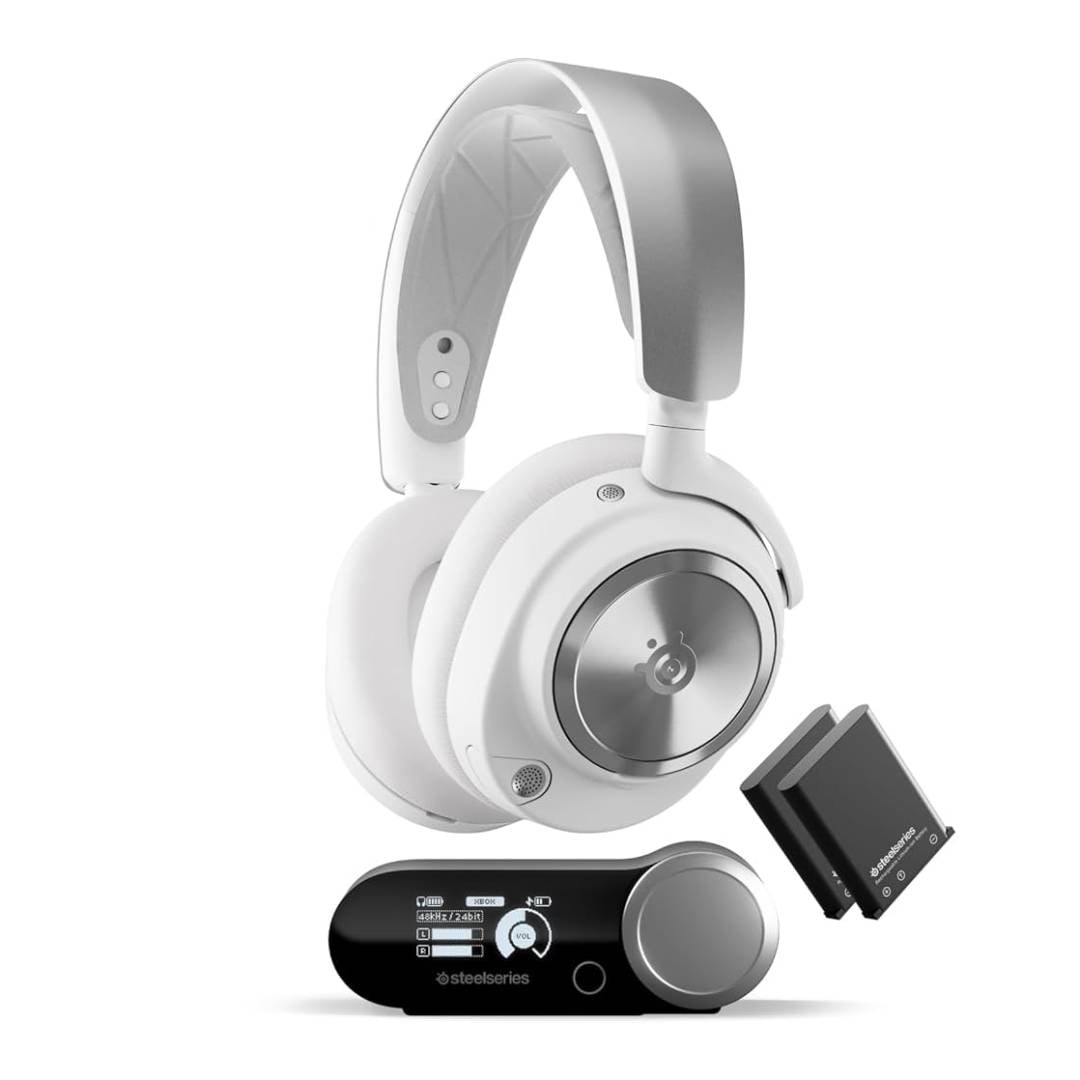 Audifonos Steelseries Arctis Nova Pro Wireless White Xbox/pc