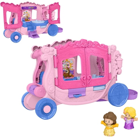 Carruaje De Princesas Disney Toy Fisher-Price Little People De 18 M O Más