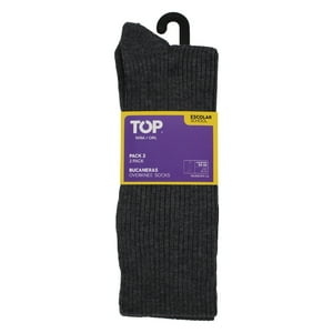 Top - Calcetines Bucaneras Niña Algodón Pack 2 Escolar C2