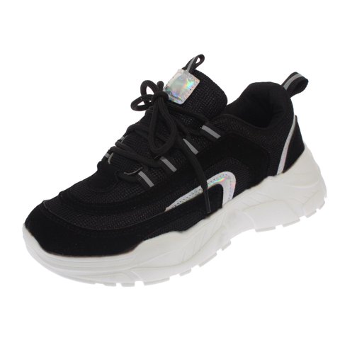 Zapatilla Negro Vía Franca