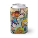thumbnail image 1 of Todos Crecidos Funda enfriadora de latas, aislante de bebidas para mantener frías o calientes, funda térmica plegable para latas, portabebidas reutilizable, 1 of 6