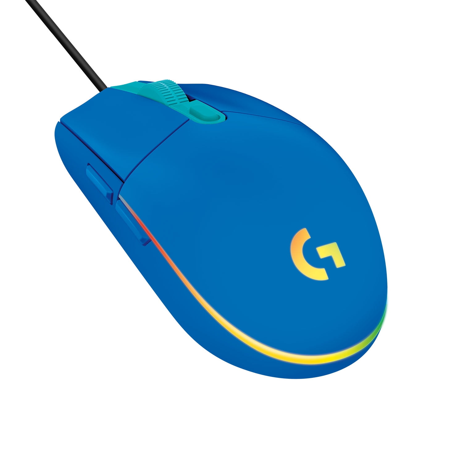 Logitech - Mouse G203 Lightsync Blue