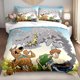 thumbnail image 1 of 3pcs Bedding set Scooby-Doo & Shaggy BBQ Cartoon Print Duvet Cover Set | Polyester Digital Printing, 1 of 1