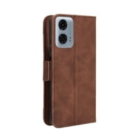 Funda Tipo Billetera Foxdock Para Motorola Moto G Power 5G 2024 – Tapa Flip Con Tarjetero