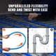 thumbnail image 4 of Tubo VEVOR PEX-A 3/4" x 30 m Flexible Azul con Cortatubos, 4 of 9