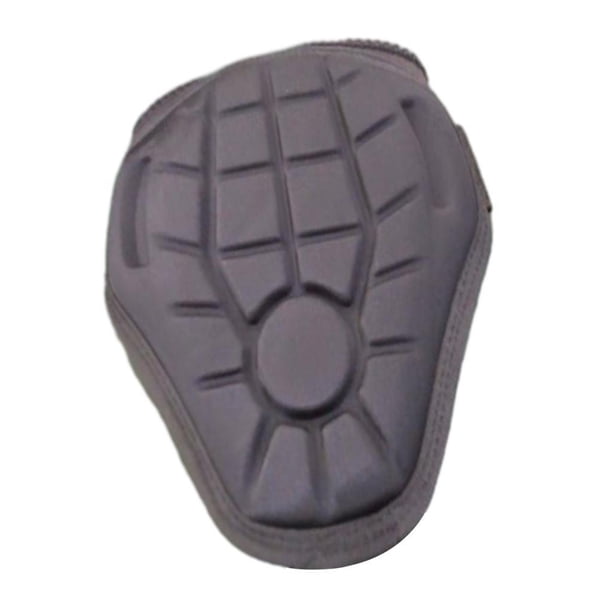 Protector de codo de béisbol, almohadilla protectora fácil de usar, equipo de brazo con absorción de impacto, codera para baloncesto, béisbol, adultos Negro