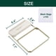 thumbnail image 5 of Canastilla plegable para coladera de cocina con 100 bolsas desechables, 5 of 7