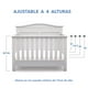 thumbnail image 2 of Cuna de madera 4 en 1 Barret Blanca, 2 of 3
