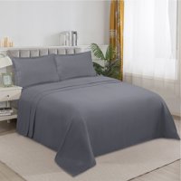 Juego De Sabanas 100% Algodón De 1.5 Plazas + 1 Funda Para Almohada 50X70Cm