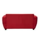 thumbnail image 4 of Sofa 3 Cuerpos Kansas Felpa-Burdeo, 4 of 5