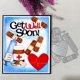 thumbnail image 4 of Matrices de corte GOOOOALF Get Well Soon de acero al carbono 10 x 10 cm, 4 of 7