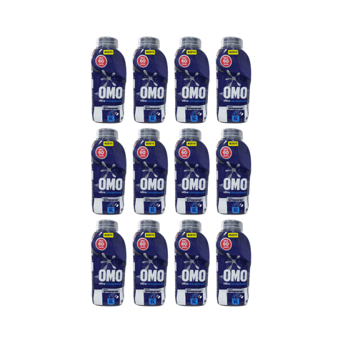Detergente Omo Para Diluir 500Ml Ultra Concentrado Caja 12Unidades | Máximo Rendimiento