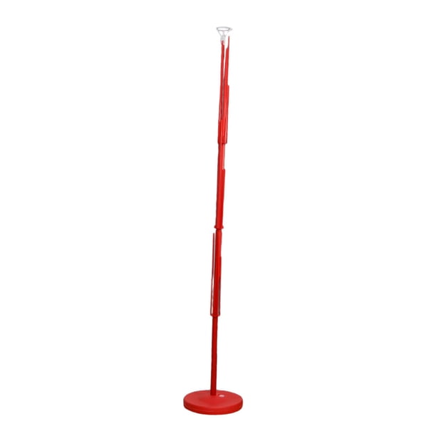 Juego De Soporte De Columna Para Globos, Base Rellenable Con Agua, Soporte Para Globos De Escritorio Duradero, Capacidad Para 19 Globos, Color Rojo