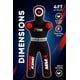 thumbnail image 3 of Muñeco De Entrenamiento Para Lucha Sin Relleno Negro 122 Cm, 3 of 8