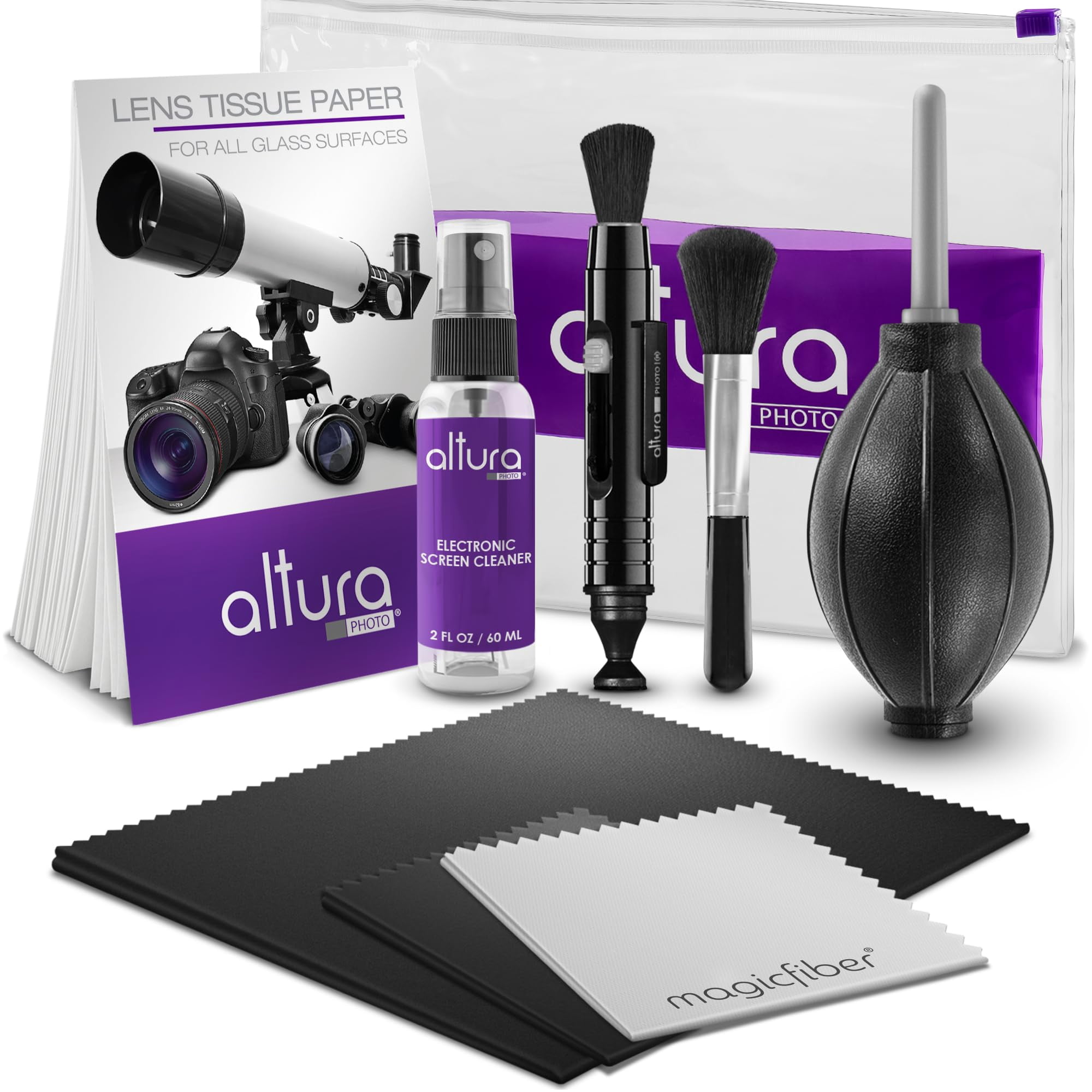 Kit De Limpieza Altura Photo Professional Para Cámaras Réflex Digitales