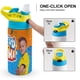 thumbnail image 4 of Vlad y Niki Botella de Agua con Tapa Pop Top de Un Toque, Acero Inoxidable, a Prueba de Fugas, para Deportes, Botella Infantil azul 12 oz, 4 of 6