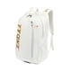 thumbnail image 4 of Mochila De Bádminton, Bolso De Hombro, Bolsa Para Raquetas De Tenis, Bolsa Para Raquetas De Bádminton, Color Blanco Y Dorado, 4 of 5