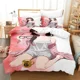 thumbnail image 1 of Rent A Girlfriend Bedding Set Duvet Cover Bed Set Quilt Cover Pillowcase Comforter Boys Adult Bedding Set Bed Sheets, 1 of 5