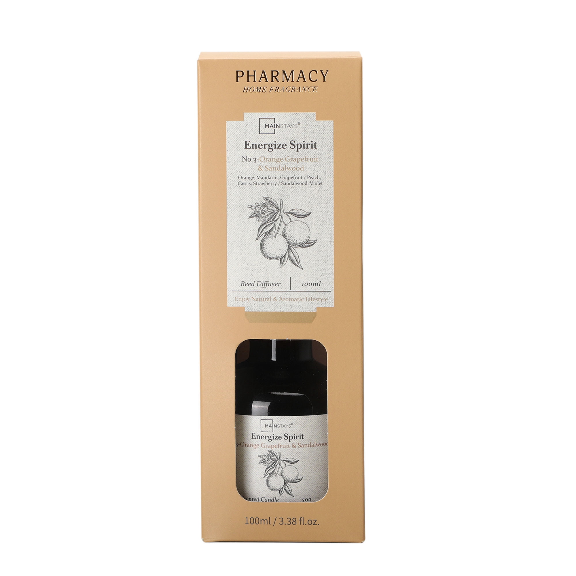 Difusor Naranja y andalo 100ml Surtido