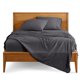 thumbnail image 1 of Juego de Sábanas Bare Home Queen Microfibra 4 Piezas Gris, 1 of 9