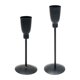 thumbnail image 2 of 2x Candelabro De Pilar Candelabro De Escritorio Para Fiesta Festival Boda Negro, 2 of 5