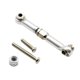 thumbnail image 1 of Varilla De Dirección De Aleación De Aluminio Servo Linkage Para JJRC WPL 1/12 RC Car Silver, 1 of 5