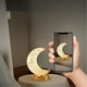 thumbnail image 3 of Lampara Mesa Luna LED Dormitorio Decoracion Moderna Lau, 3 of 3