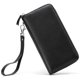 thumbnail image 1 of Cartera Moflycom para mujer, con bloqueo RFID, piel negra, 1 of 7