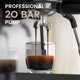 thumbnail image 2 of Máquina de espresso Kismile de 20 bares con molinillo y espumador de leche, 2 of 7
