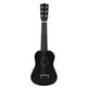 thumbnail image 1 of Mini 21 pulgadas 6 cuerdas guitarra acústica instrumento musical regalo negro, 1 of 5