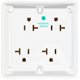 thumbnail image 3 of Receptáculo Leviton 21254-HW, 20 A, 125 V, de grado industrial, blanco, 3 of 4